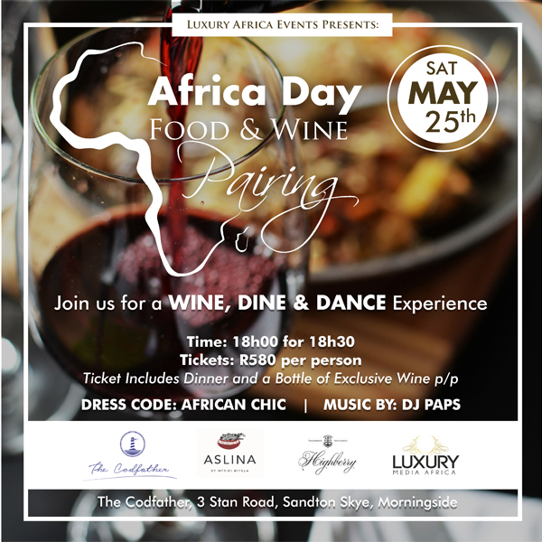 Africa Day Food and Wine Pairing