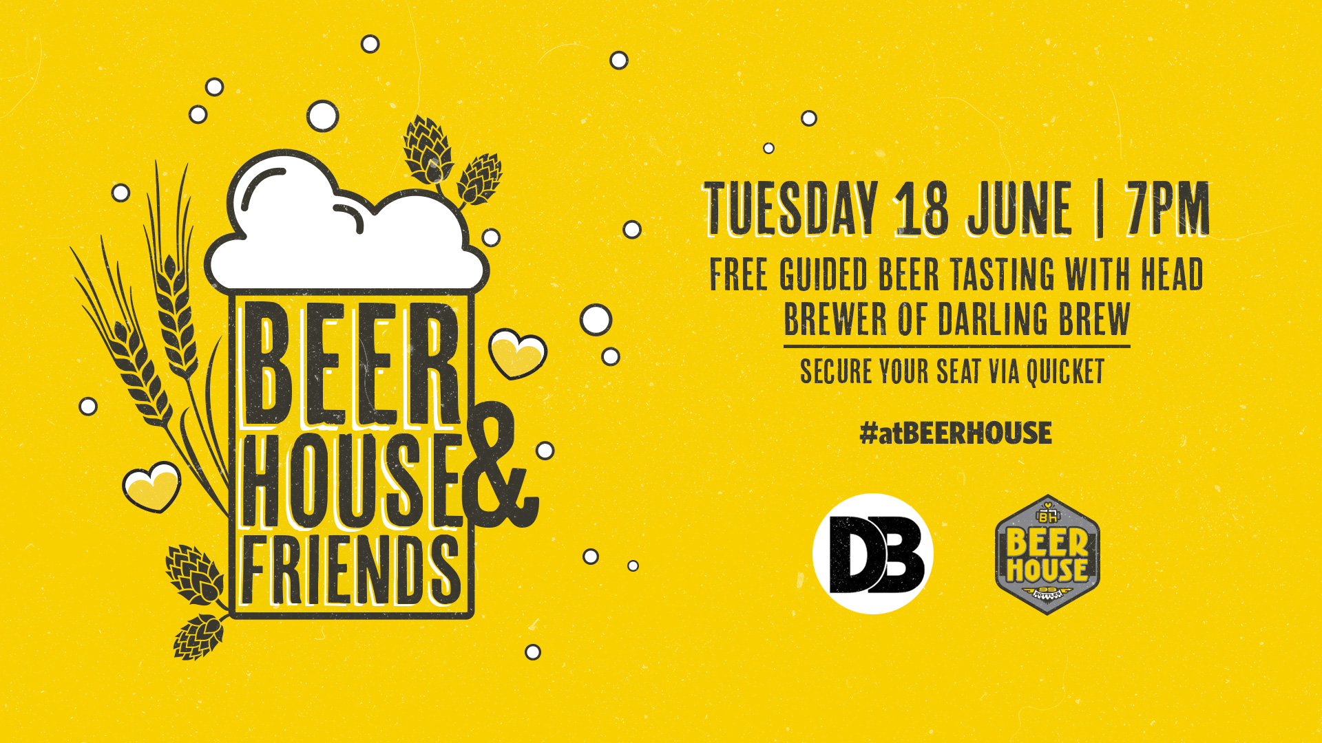Free Guided Beer Tasting with Darling Brew #atBEERHOUSE Fourways