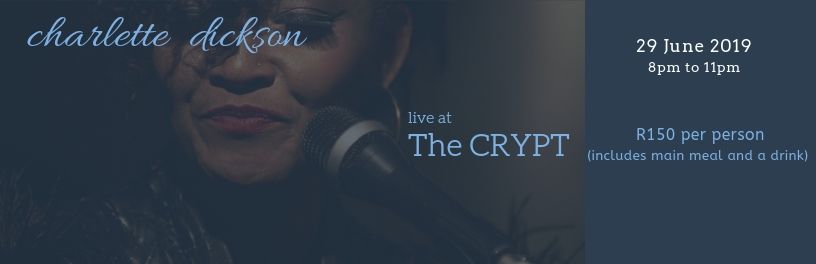 Charlette Dickson live at The CRYPT Jazz Restaurant