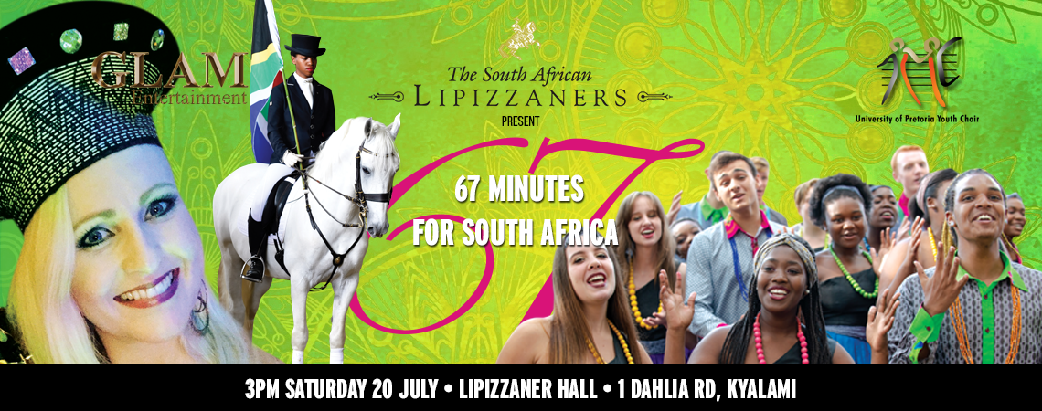 67 Minutes for South Africa at the SA Lipizzaners