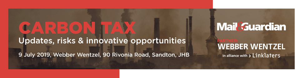 Mail & Guardian Webber Wentzel Carbon Tax