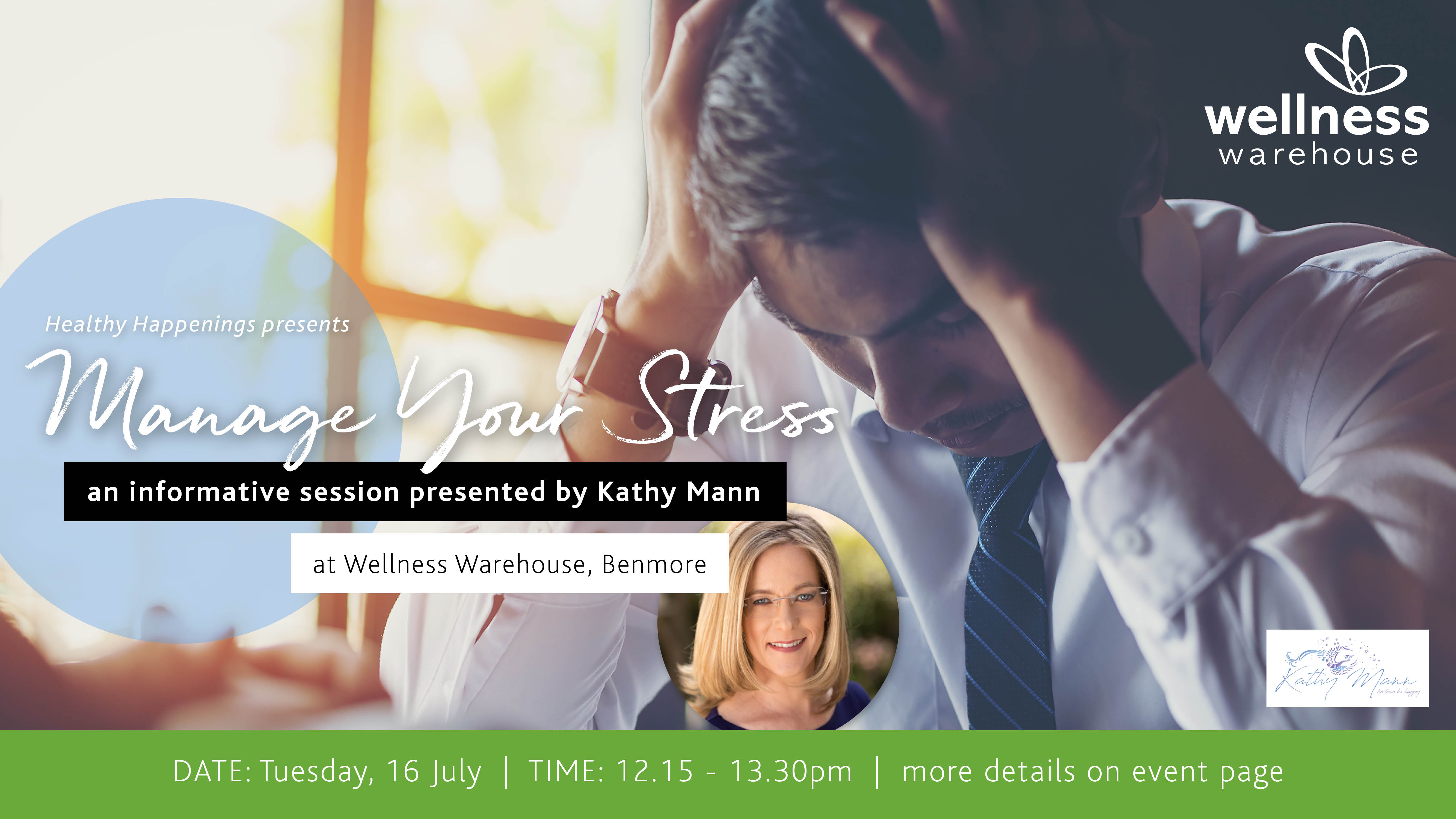 Healthy Happenings: Manage your stress by Kathy Mann