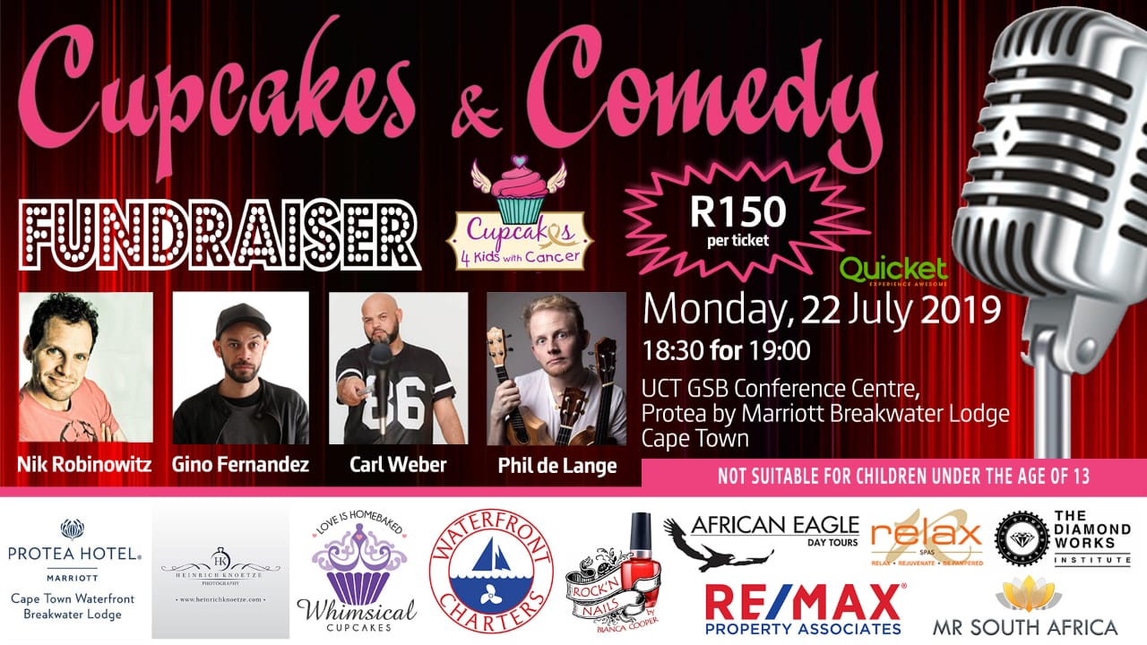 Cupcakes & Comedy Fundraiser