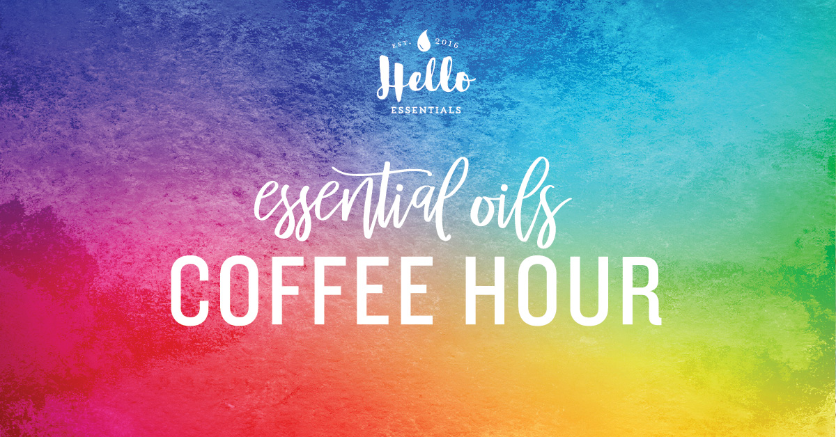 Essential Oils Coffee Hour in Wellington