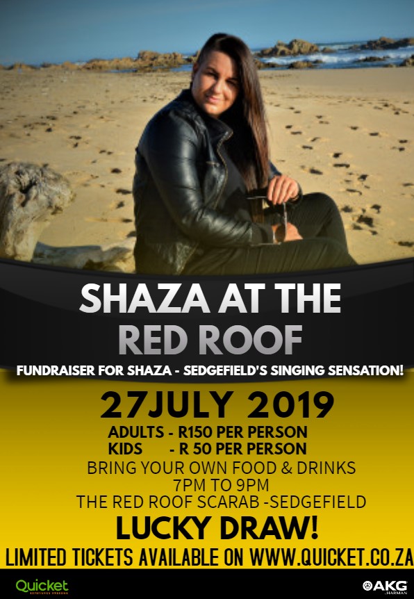 Shaza at The Red Roof Scarab - Fundraiser 27 July 2019