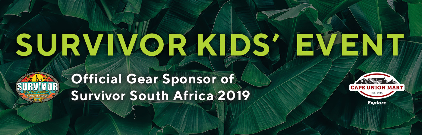 Joburg Kids Event with Cape Union Mart - Survivor Skills 101