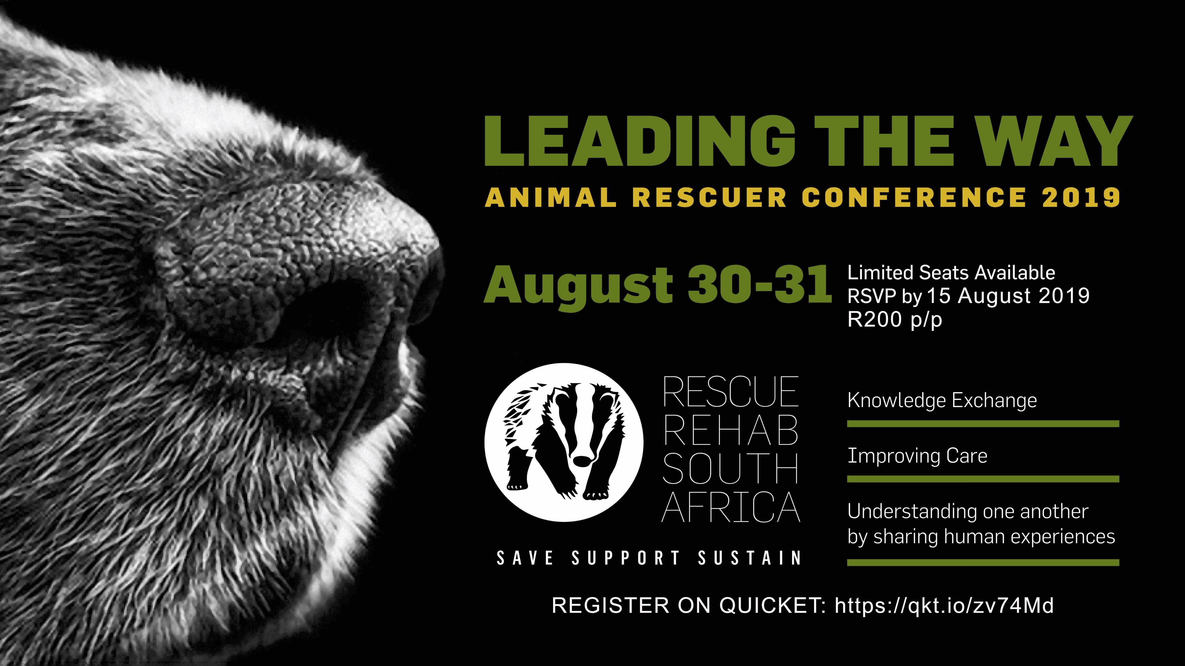 Rescue Rehab SA | Annual Animal Rescuer Conference 2019