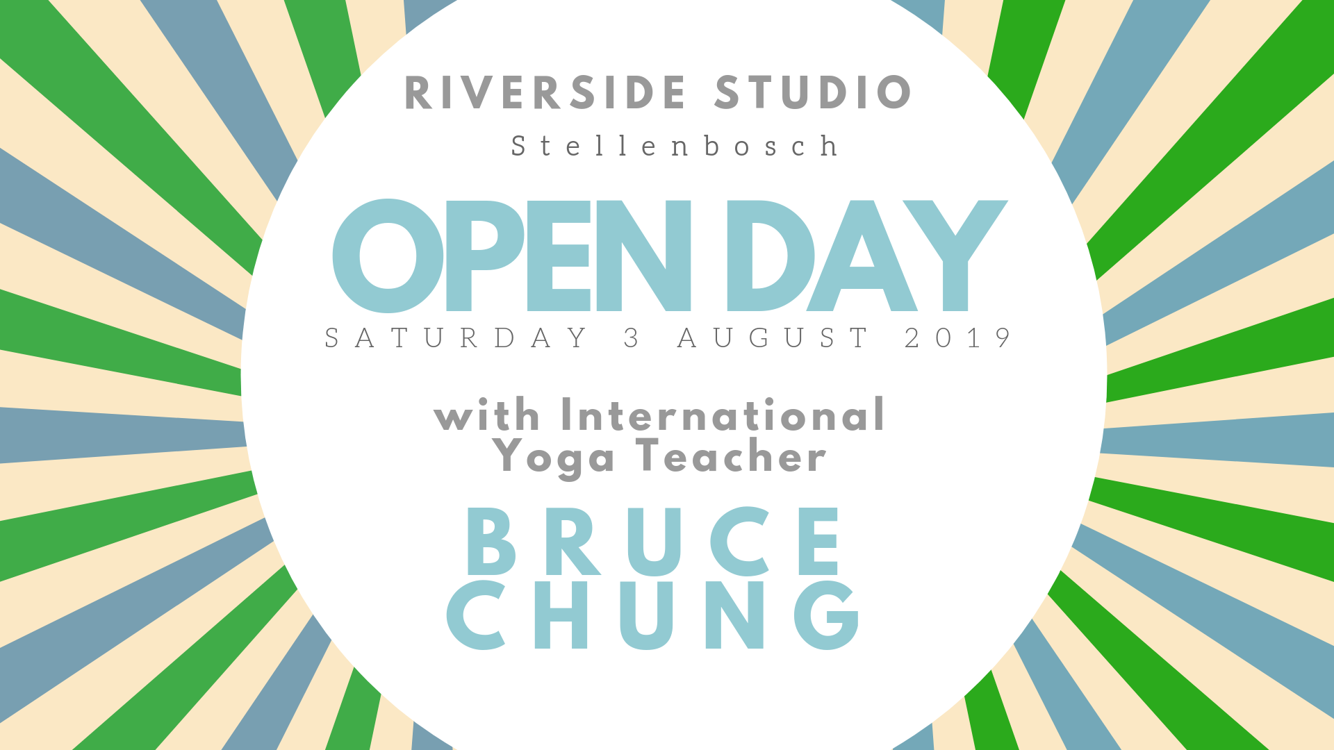 Stellenbosch Yoga OPEN DAY with Bruce Chung 