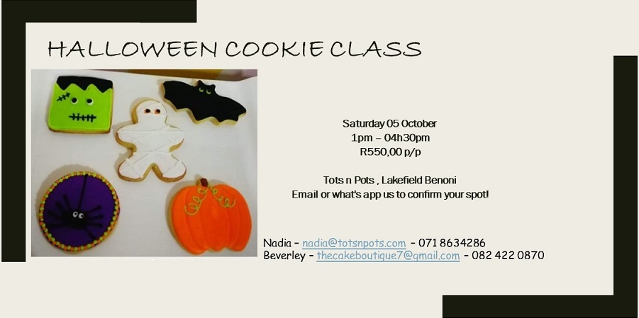 Halloween Cookie Class