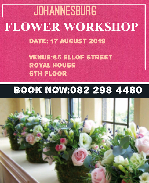 Johannesburg Flower Arranging Workshop