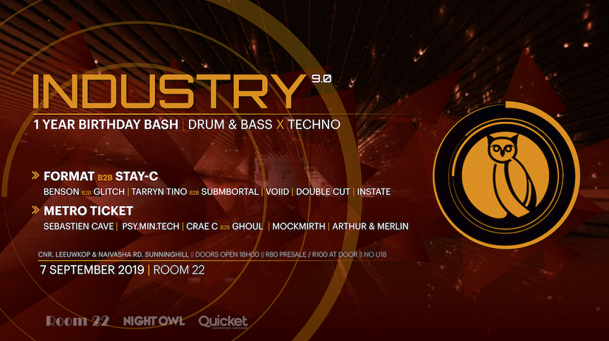 INDUSTRY 9.0 - 1 YEAR BIRTHDAY