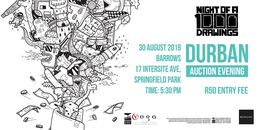 NIGHT OF A 1000 DRAWINGS DURBAN AUCTION