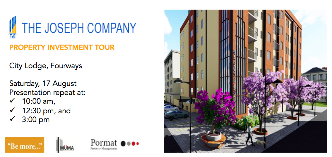 Property investment tour: 17 August, Fourways
