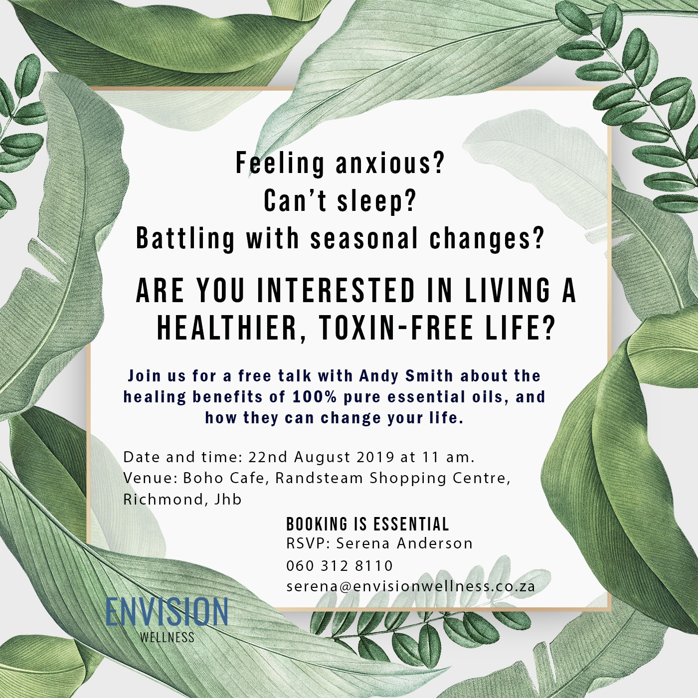 Essential Wellness talk