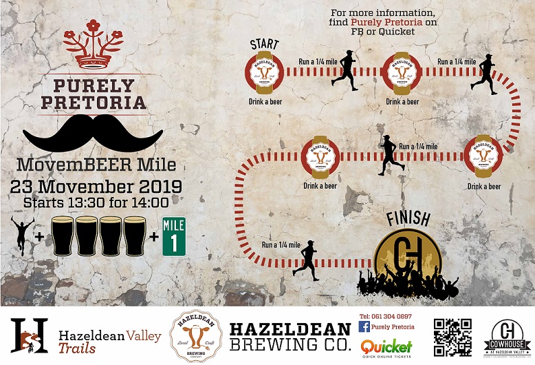 Purely Pretoria MovemBEER Mile 2019