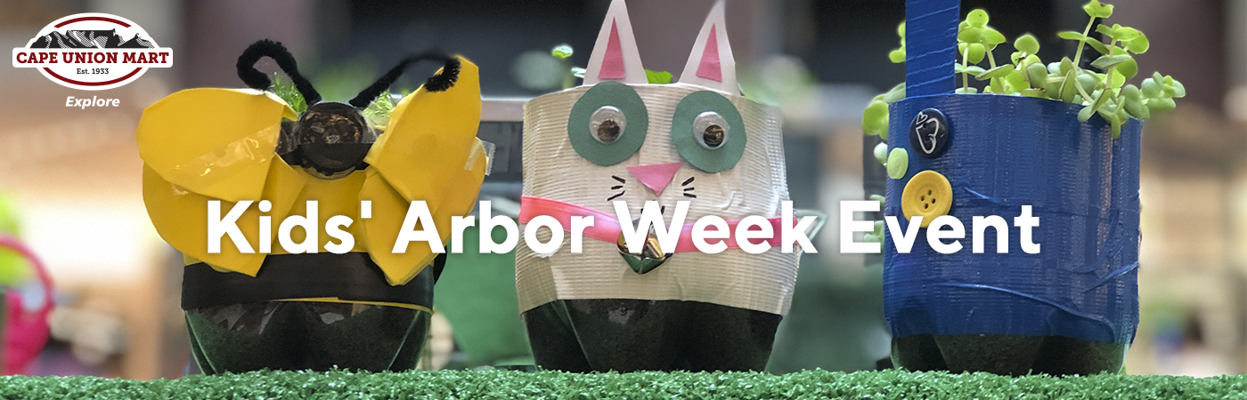 Pretoria Kids Event with Cape Union Mart - Recyclable Garden for Arbor Week