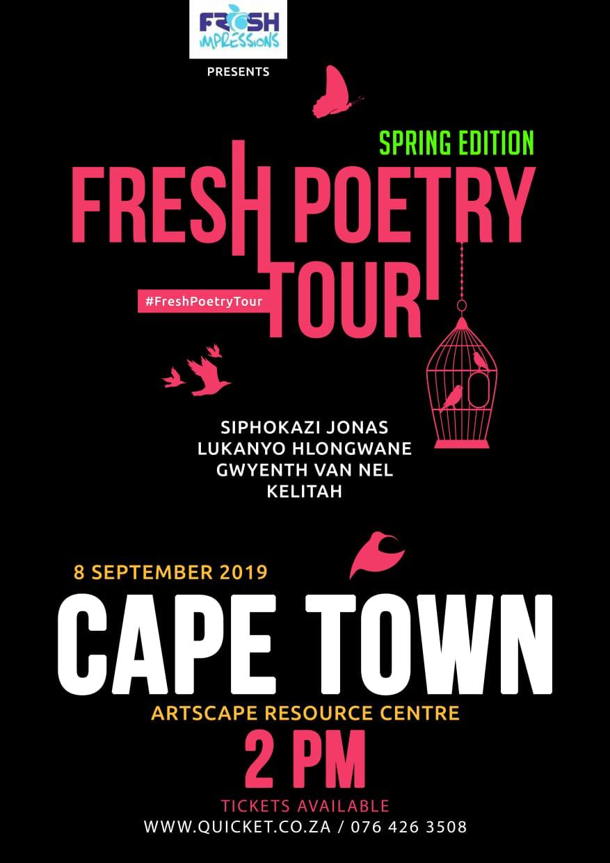 Fresh Impressions Poetry Tour: Spring Edition (Cape Town)