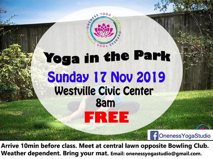 Free Yoga in the Park with Nana