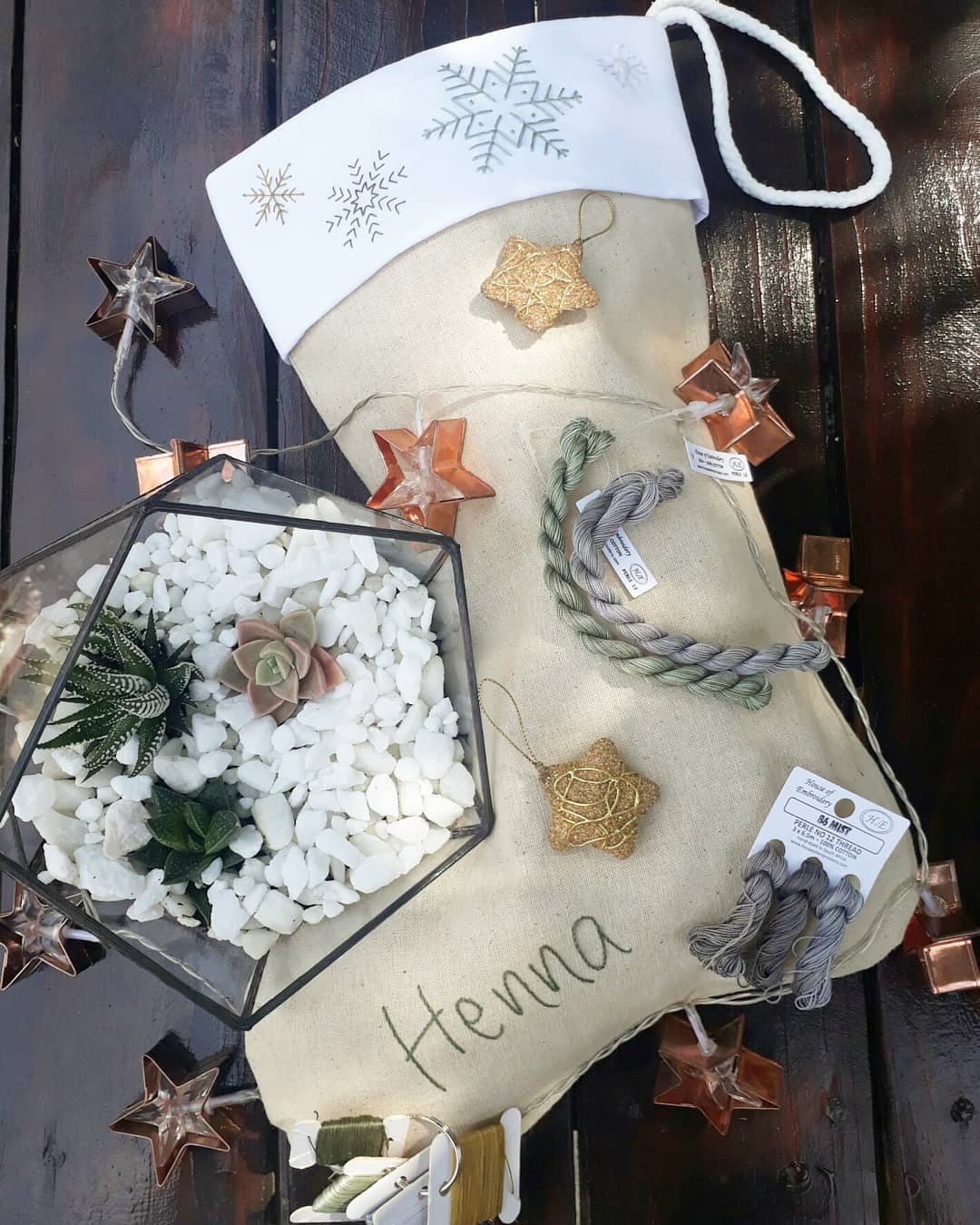 House of Embroidery Presents Kelly Fletcher - Christmas Naturally