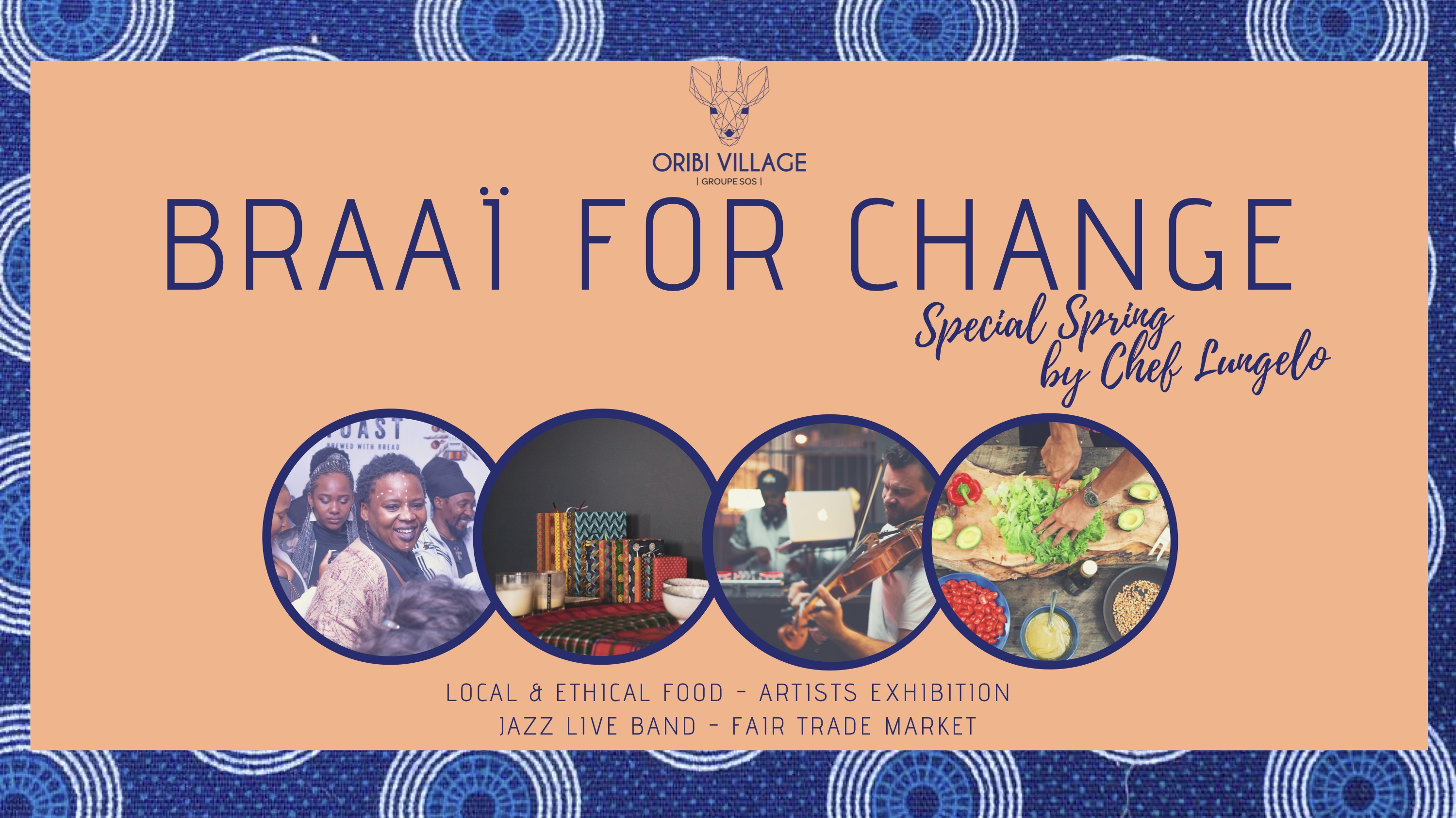 ORIBI Braaï for Change #3 - Special Spring edition by Chef Lungelo