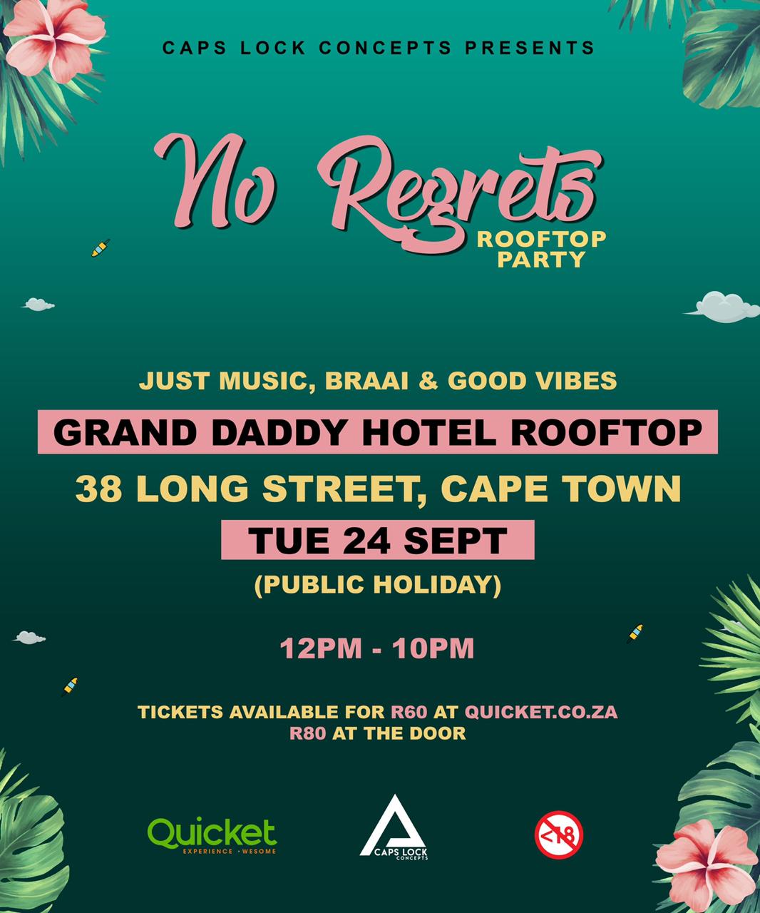 No Regrets Rooftop Party