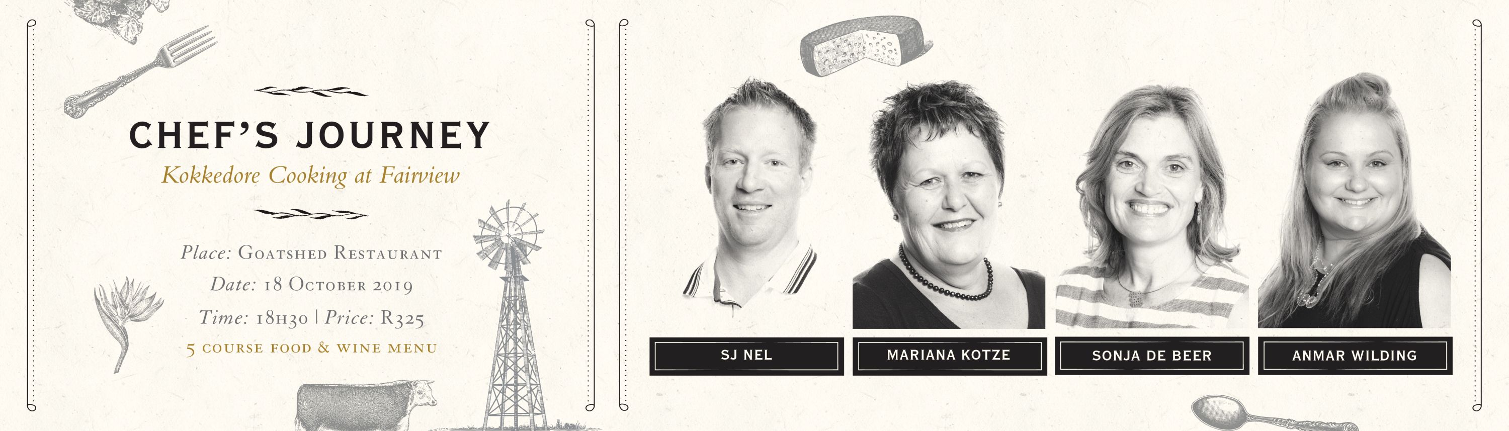 Chef's Journey - Kokkedore Cooking at Fairview