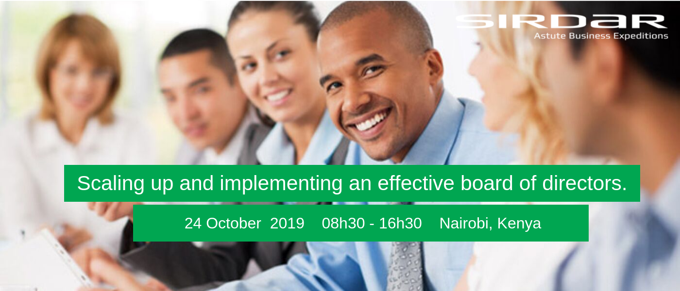 High-Performance Board Workshop | Kenya, Nairobi