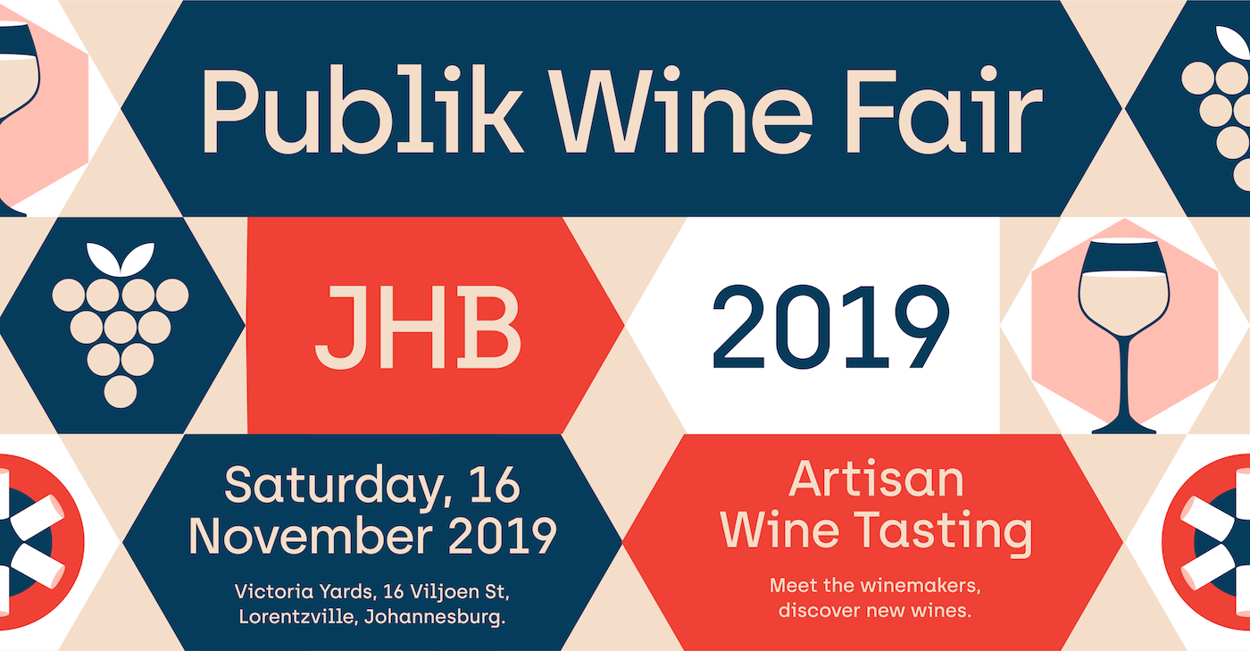 Book tickets for Publik Wine Fair Johannesburg 2019