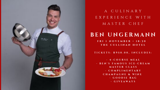 Culinary Experience with Australian Master Chef Ben Ungermann