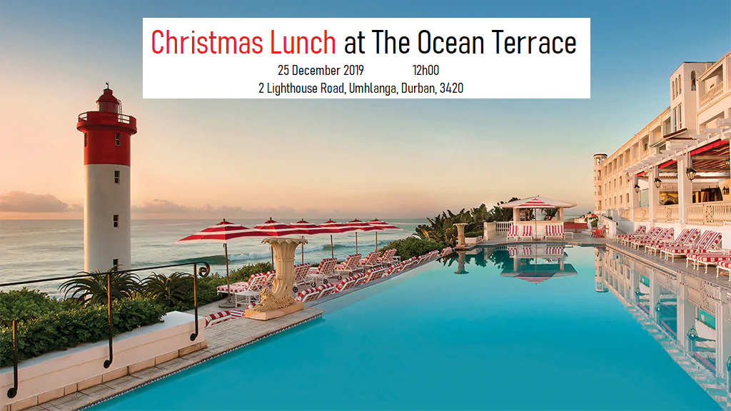 Christmas Lunch  at The Ocean Terrace