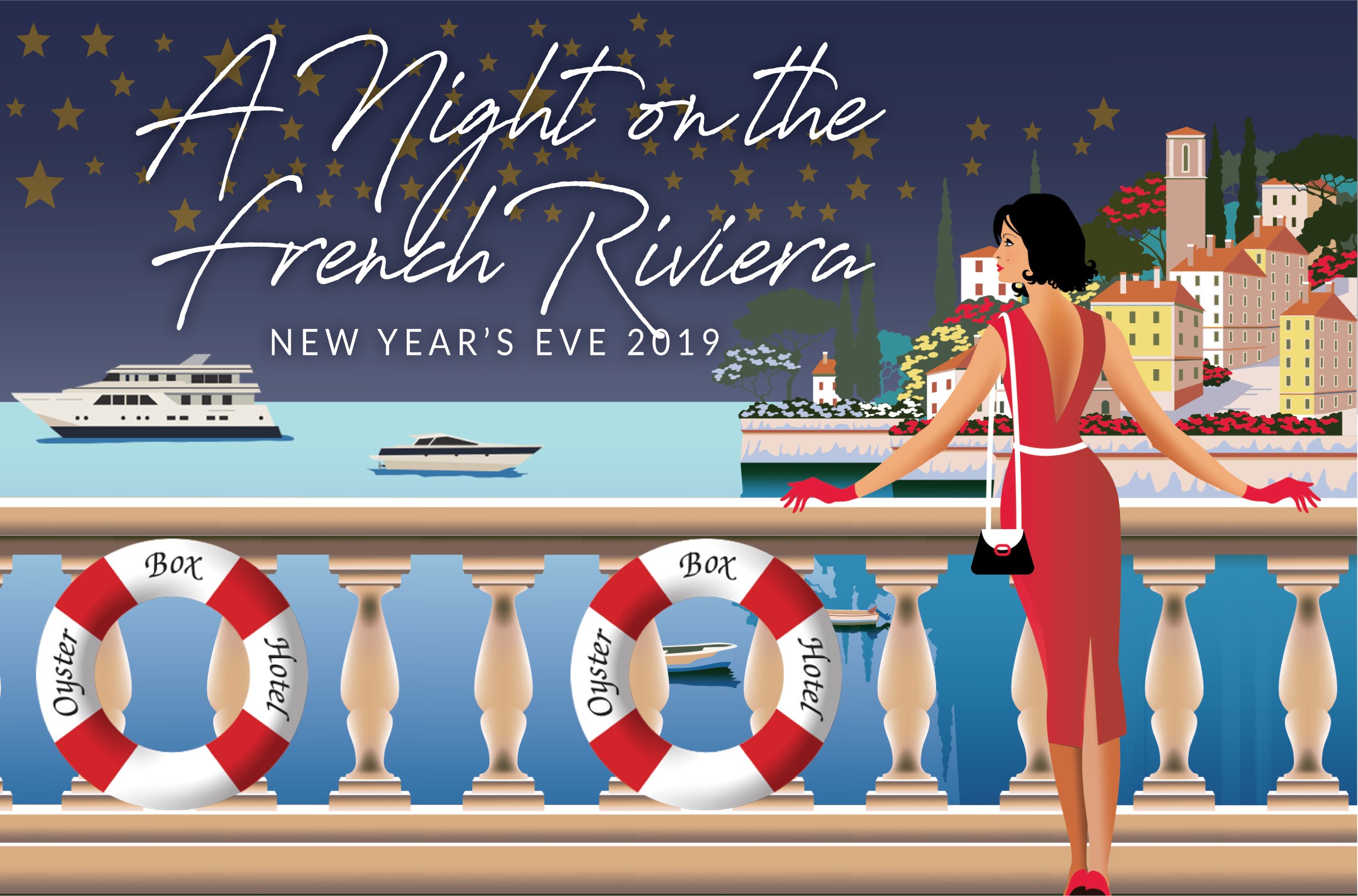 New Year's Eve Dinner - "A Night on the French Riviera" (The Grill Room)