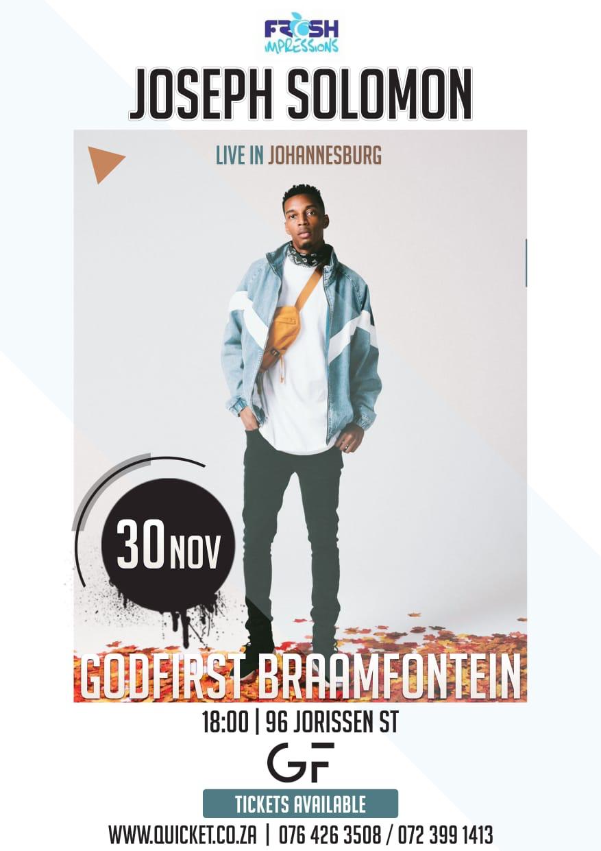 Joseph Solomon: Live in Johannesburg