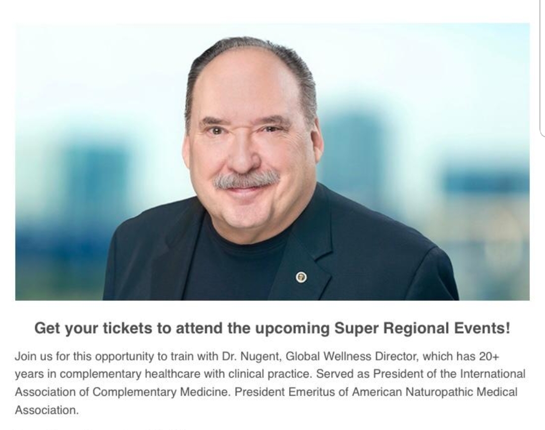 DR Steve Nugent Global Wellness Director 