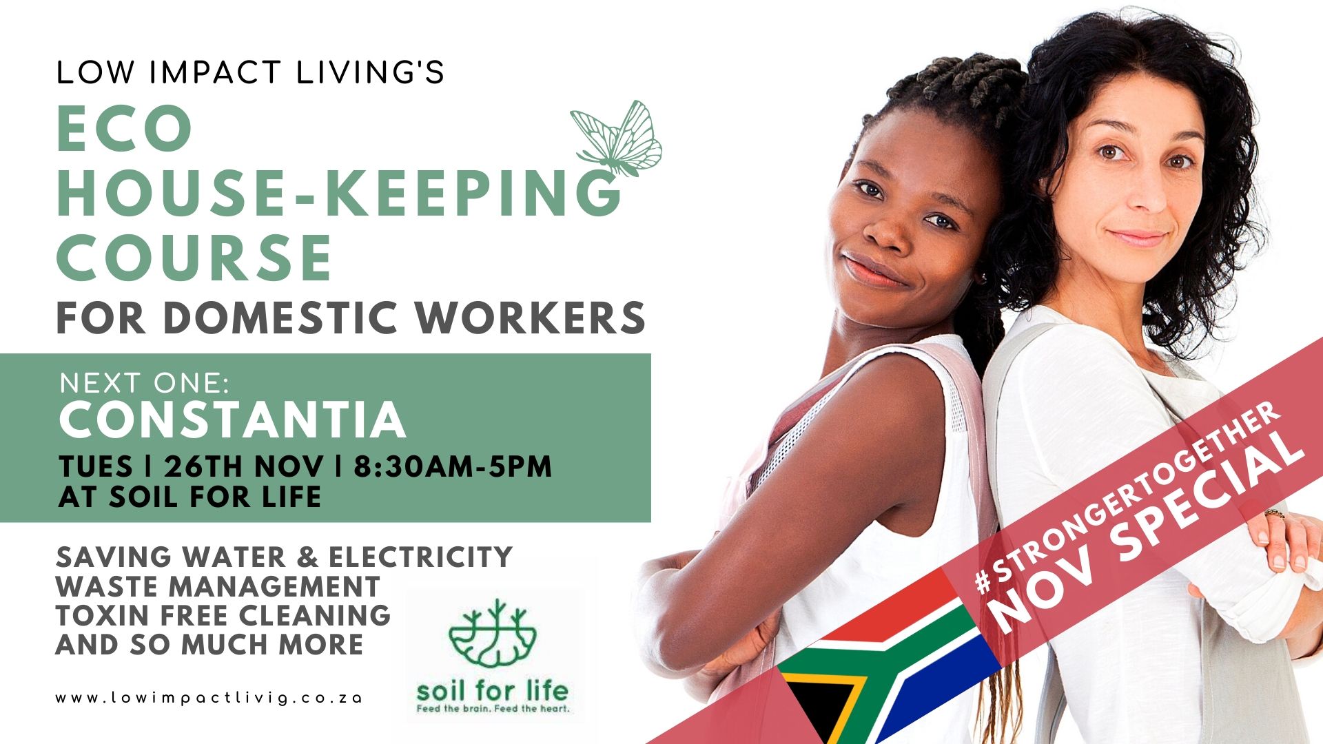 Eco House-Keeping Course for Domestic Workers - Constantia 