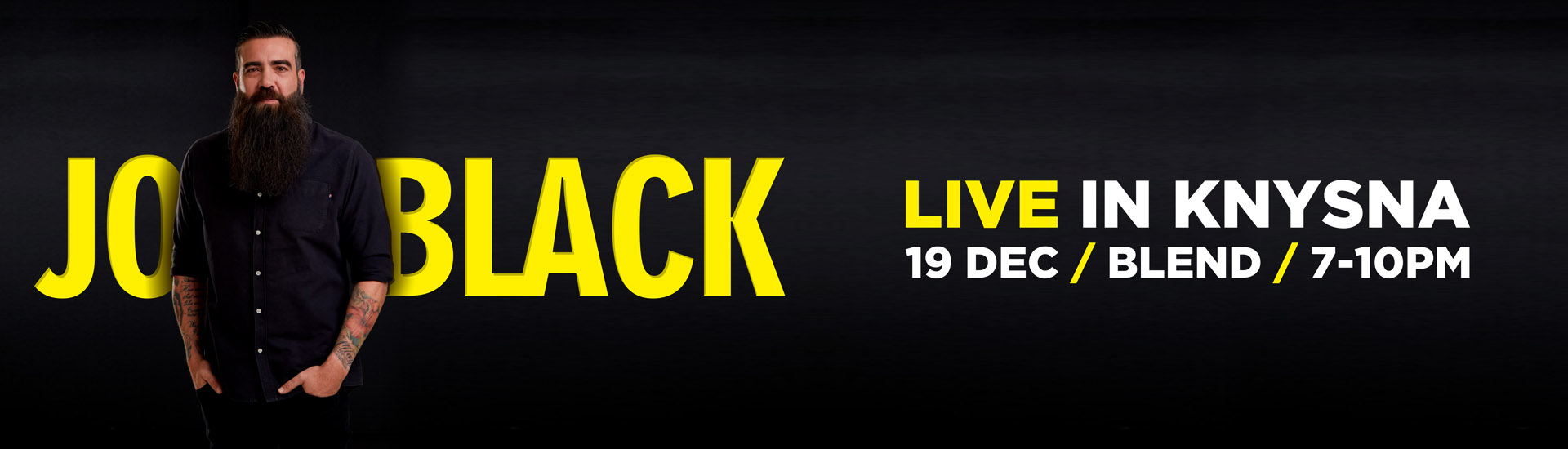Jo Black Live in Knysna