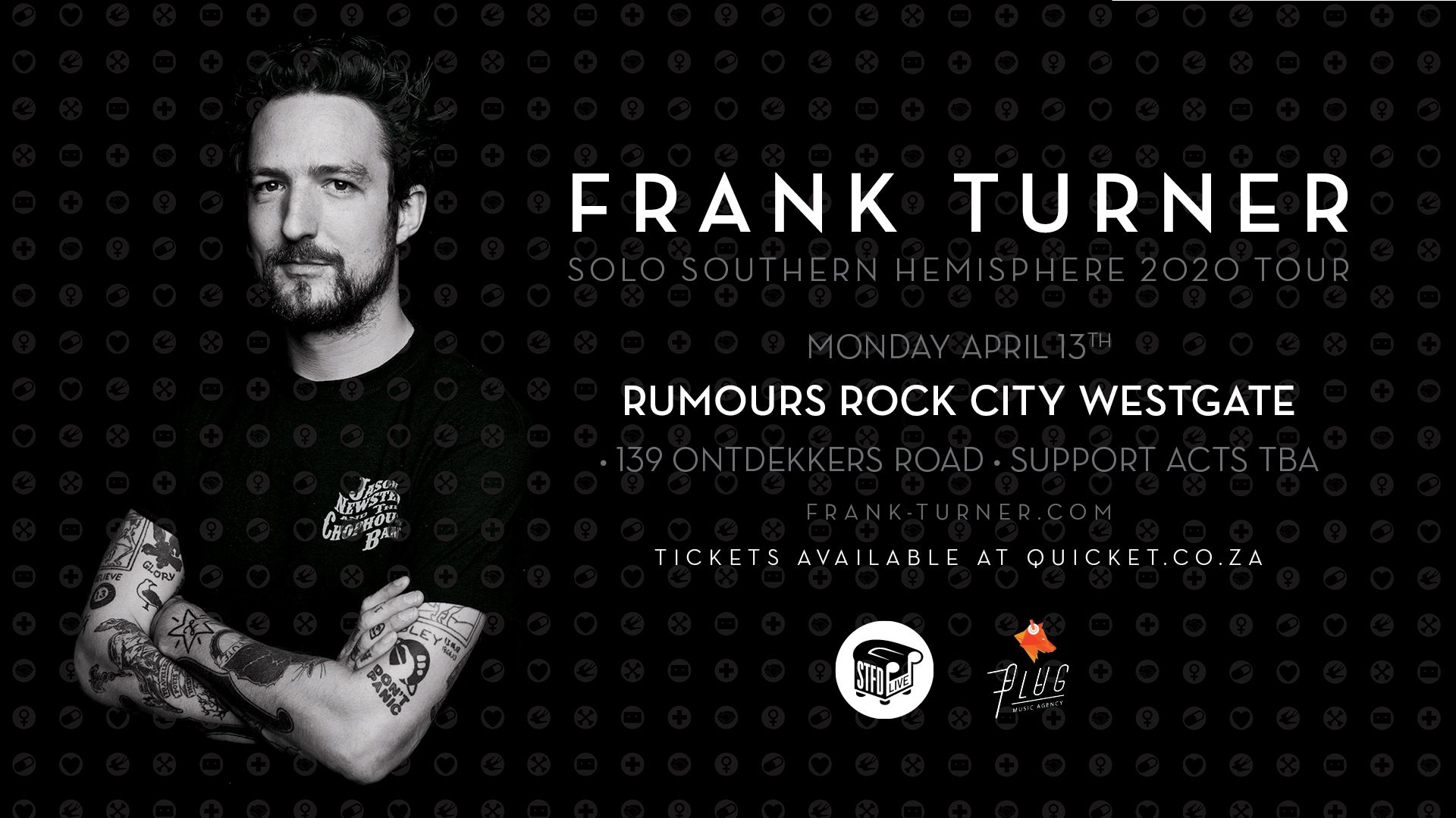 Frank Turner live in Johannesburg