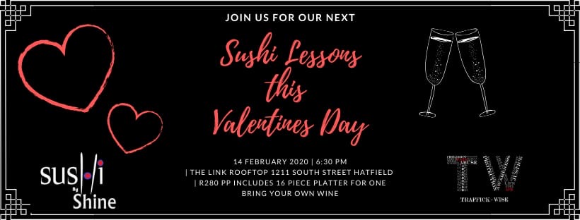 Sushi Making - Valentines Day (Fundraising Event) 