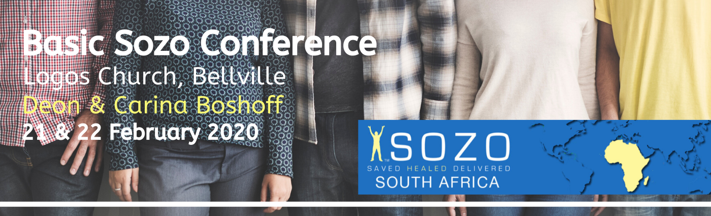 Bellville Basic Sozo Training 21 Feb & 22 Feb