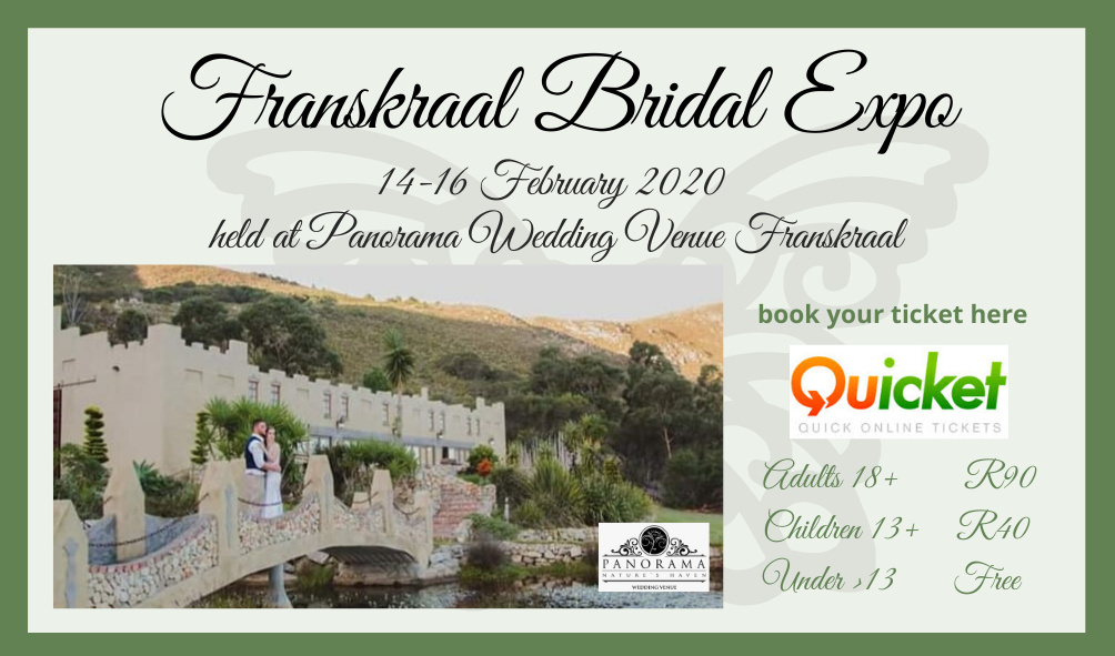 FRANSKRAAL Bridal Expo 14-16 February 2020
