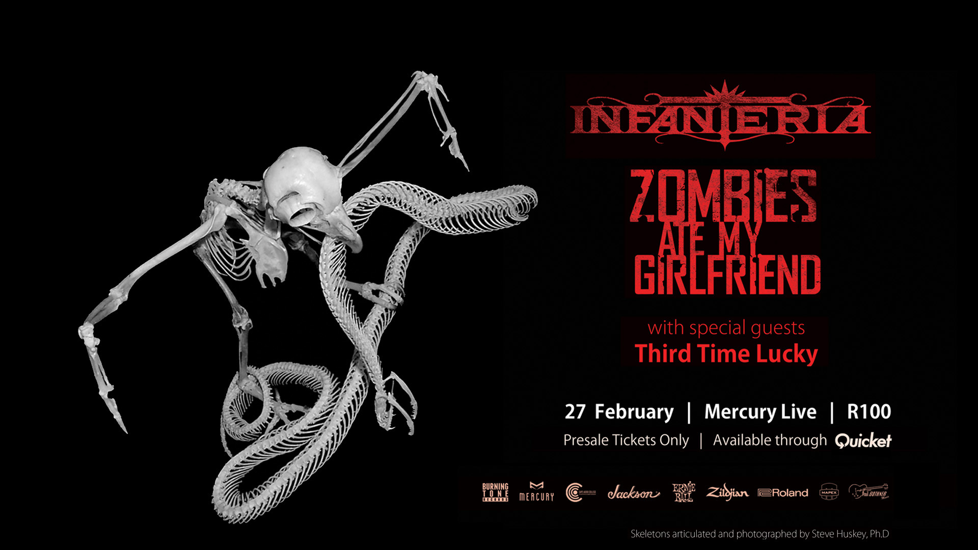 Infanteria & Zombies Ate My Girlfriend LIVE @ Mercury Live