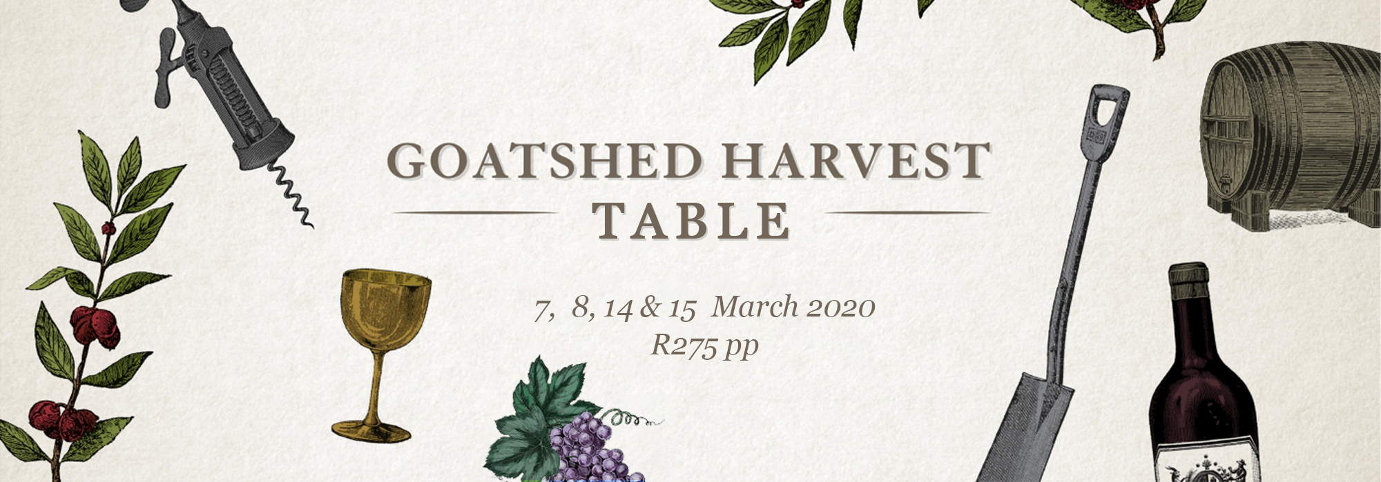 Goatshed Harvest Table