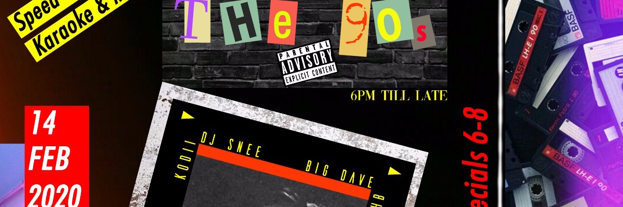 Back to the 90s Party Saturday Jam