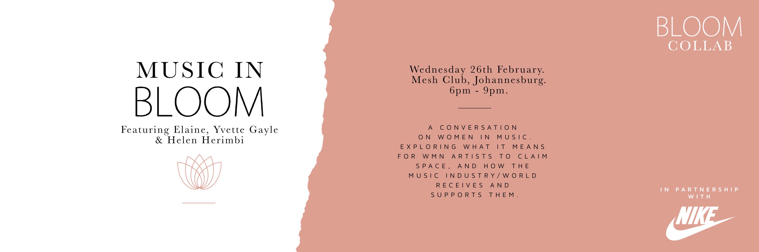 Bloom presents MUSIC IN BLOOM