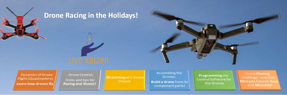 Drone Build and Racing Holiday Club @ Charterhouse!