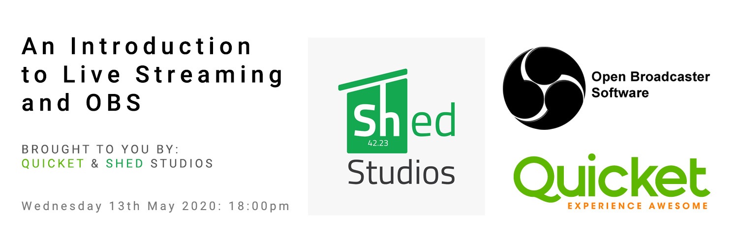 Webinar - An Introduction to streaming and OBS (Open Broadcaster Software)