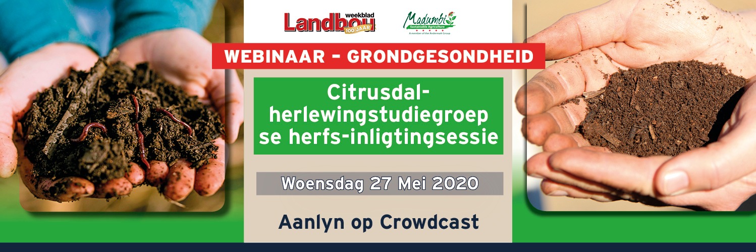 LANDBOUWEEKBLAD: WEBINAAR – GRONDGESONDHEID / WEBINAR – SOIL HEALTH