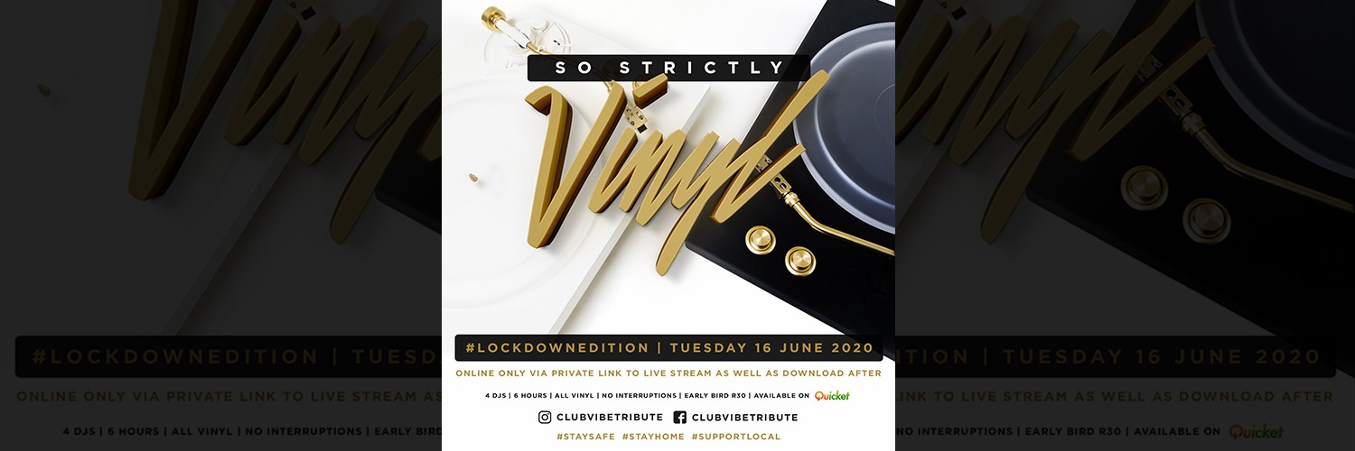 So Strictly Vinyl - #LockdownEdition