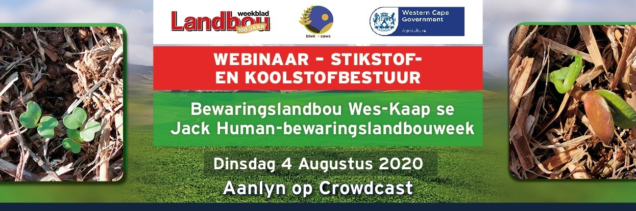 BLWK Jack Human-bewaringslandbouweek / CAWC Jack Human Conservation Agriculture Week