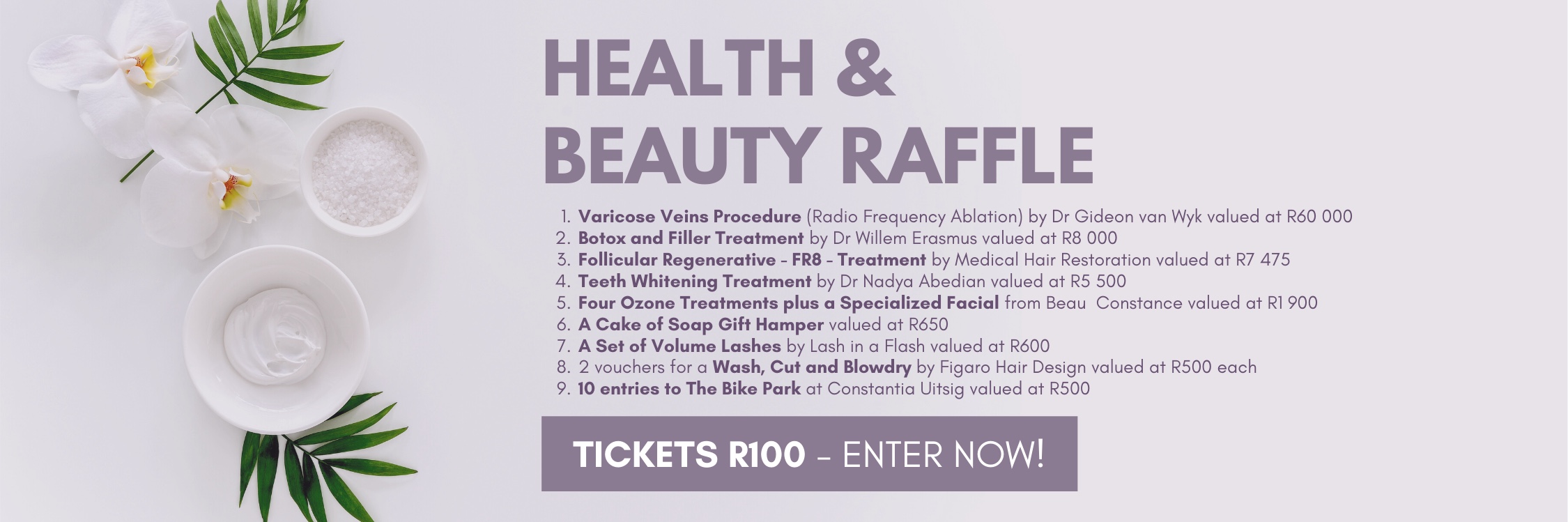 Beauty Raffle Book tickets for Health and Beauty Raffle - Make a Difference with ...