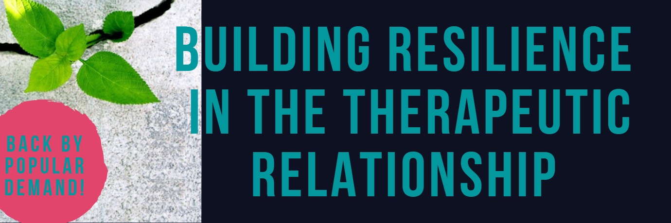 Building Resilience in the Therapeutic Relationship - A Workshop for Mental Health Professionals with JPCCC & Dr Tracey Farber
